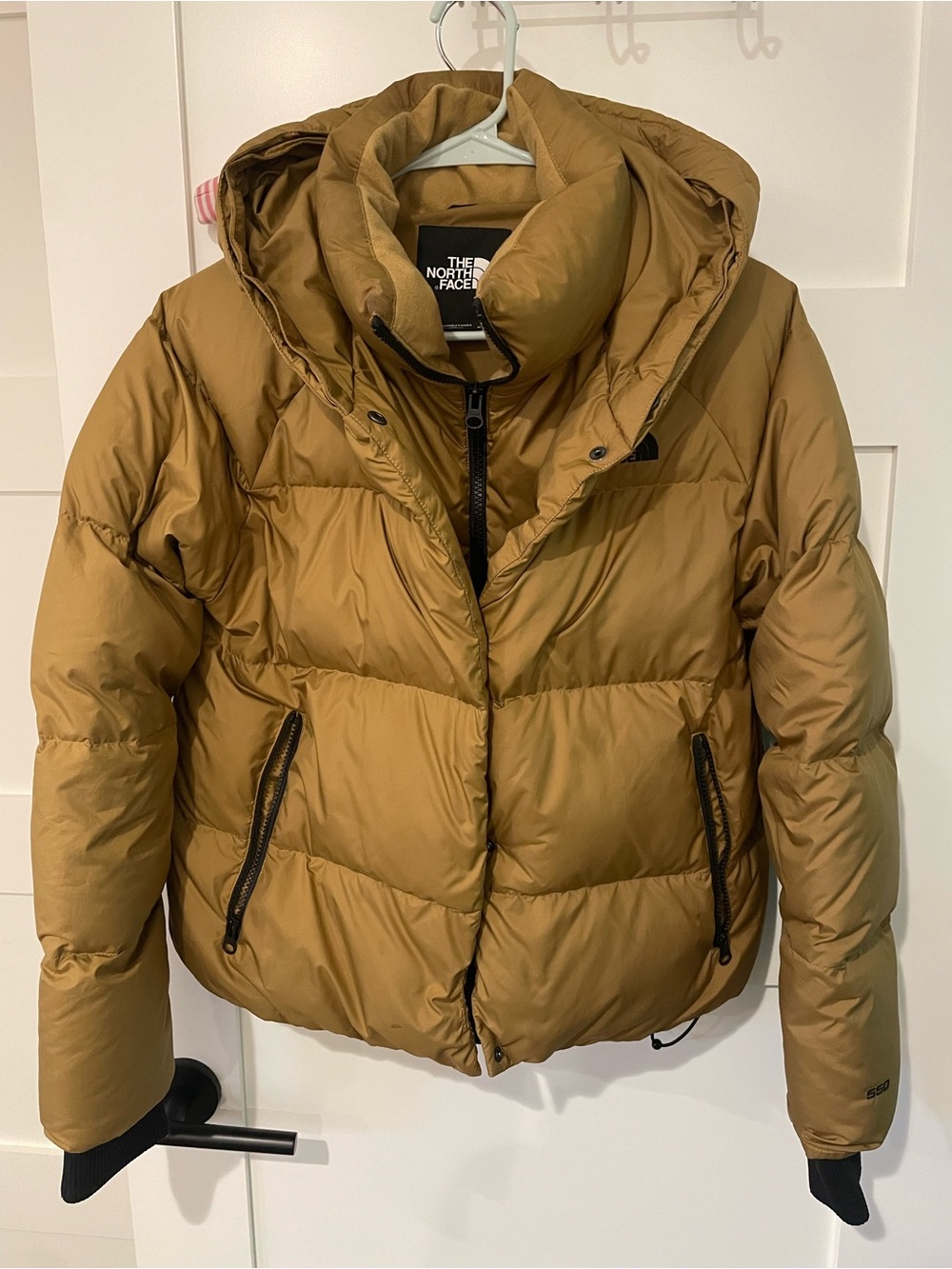 The North Face 550 down puffer jacket